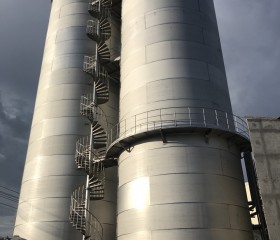 Bồn nước chữa cháy 890m3, Inox 