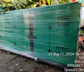 Vỏ cách âm máy phát điện Cummins 550 Kva - QSX 15