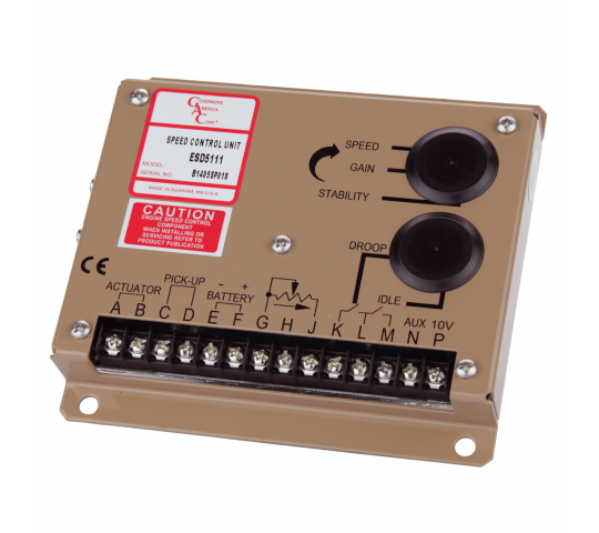 ESD5100 SERIES (CE)- ANALOG GOVERNORS