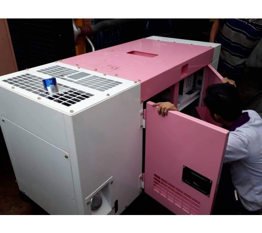 Thùng cách âm máy phát điện Denyo 25 Kva