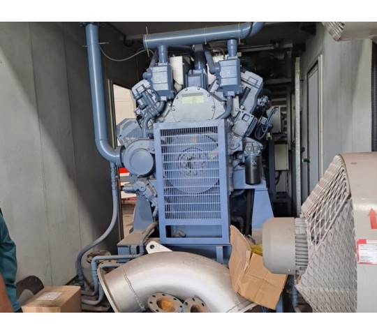 Máy phát điện cũ Mitsubishi 1845 Kva Standby - date 2021 New like