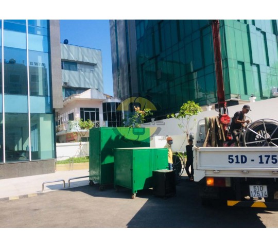 Thử tải máy phát điện 550 Kva